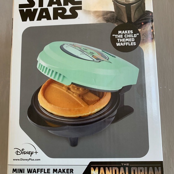 Disney Kitchen Star Wars Baby Yoda Waffle Maker Poshmark